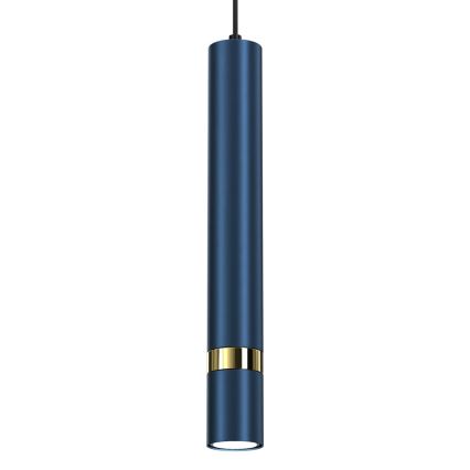 Brilagi - Pakabinamas sietynas POKER 1xGU10/25W/230V mėlyna/auksas
