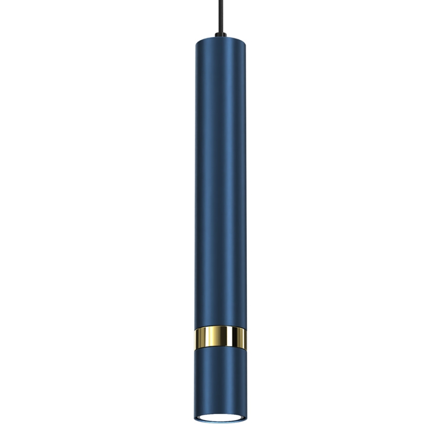 Brilagi - Pakabinamas sietynas POKER 1xGU10/25W/230V mėlyna/auksas