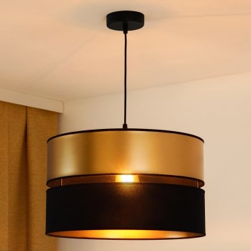 Brilagi - Pakabinamas sietynas ROYAL 1xE27/15W/230V diametras 40 cm juoda/auksas