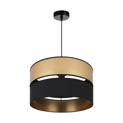 Brilagi - Pakabinamas sietynas ROYAL 1xE27/15W/230V diametras 40 cm juoda/auksas
