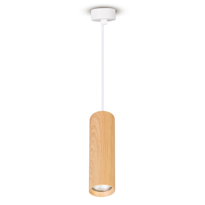Brilagi - Pakabinamas sietynas SELE 1xGU10/30W/230V balta/ąžuolo dekoras