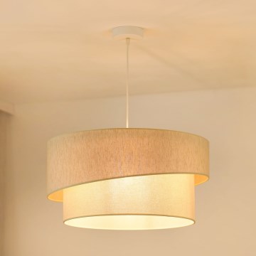 Brilagi - Pakabinamas sietynas SHINE 1xE27/15W/230V diametras 50 cm kreminė