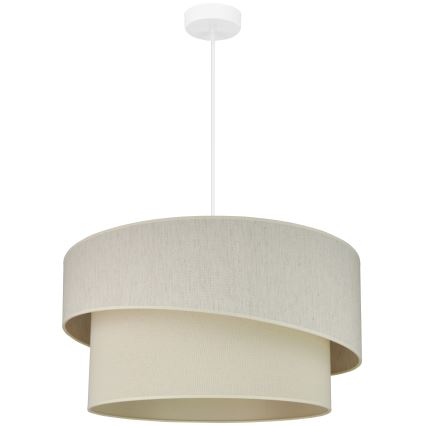 Brilagi - Pakabinamas sietynas SHINE 1xE27/15W/230V diametras 50 cm kreminė