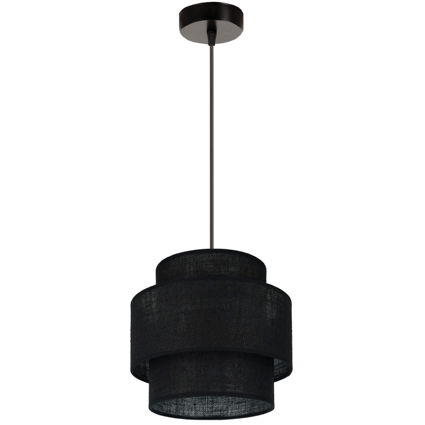 Brilagi - Pakabinamas sietynas SPACE YUTE 1xE27/15W/230V diametras 25 cm juoda
