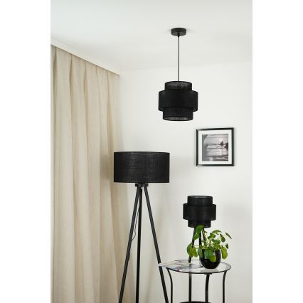 Brilagi - Pakabinamas sietynas SPACE YUTE 1xE27/15W/230V diametras 25 cm juoda