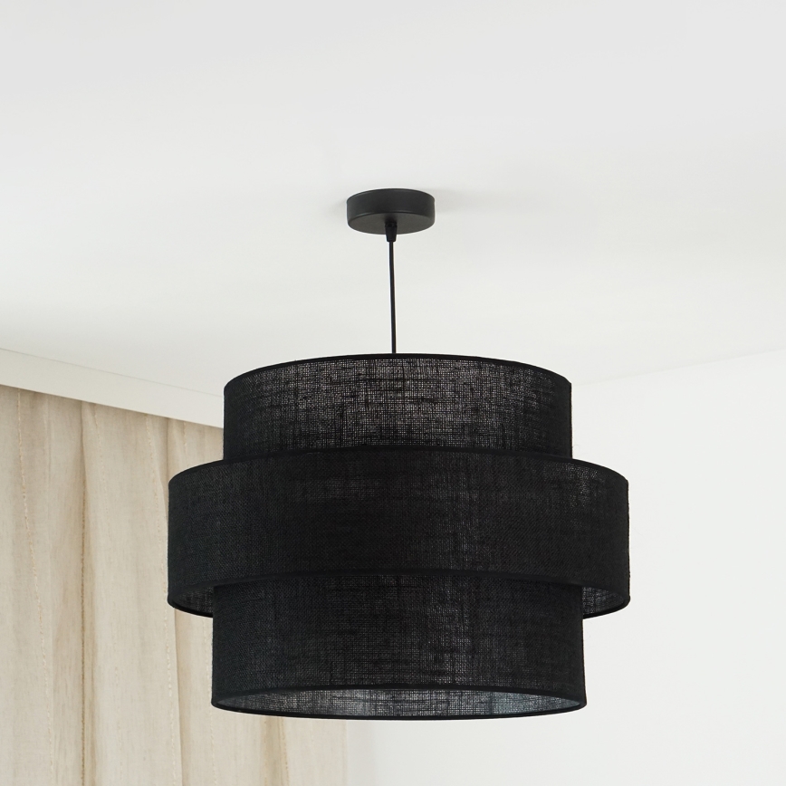 Brilagi - Pakabinamas sietynas SPACE YUTE 1xE27/15W/230V diametras 50 cm juoda