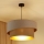 Brilagi - Pakabinamas sietynas VEGAS SHINE 1xE27/15W/230V diametras 50 cm kreminė/smėlio spalva