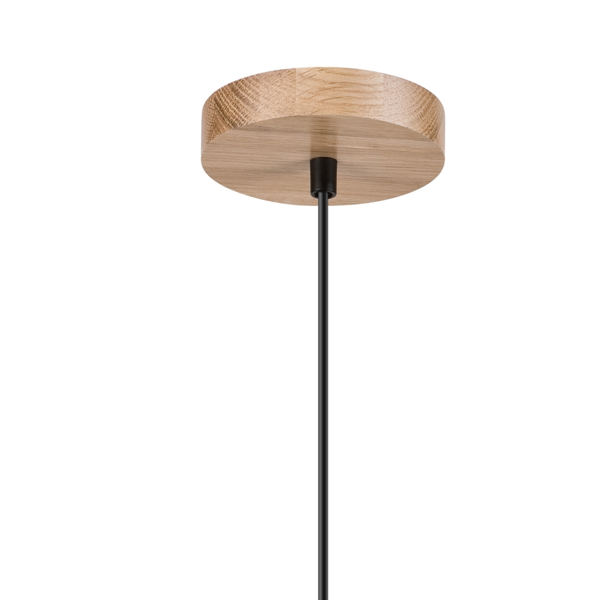 Brilagi - Pakabinamas sietynas WOODY BASKET 1xE27/60W/230V ąžuolas