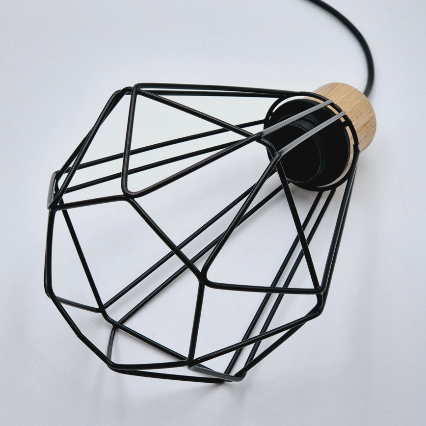 Brilagi - Pakabinamas sietynas WOODY BASKET 2xE27/60W/230V ąžuolas