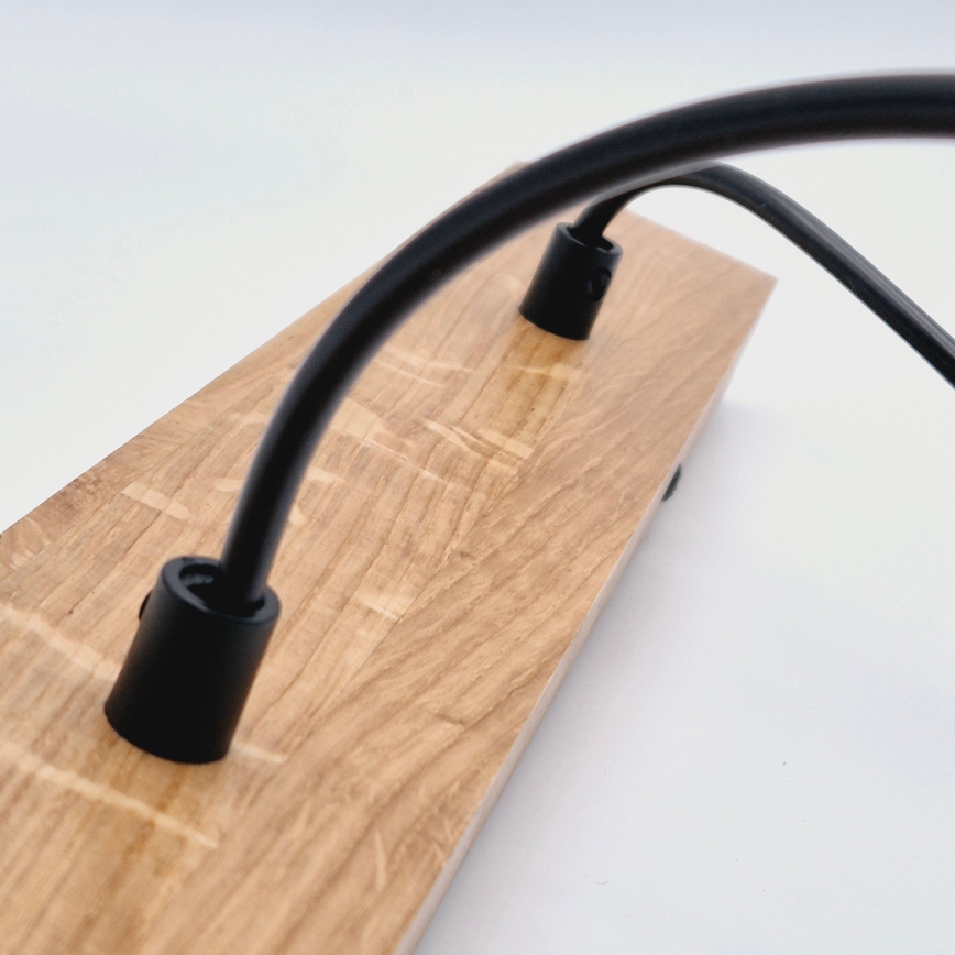 Brilagi - Pakabinamas sietynas WOODY BASKET 2xE27/60W/230V ąžuolas