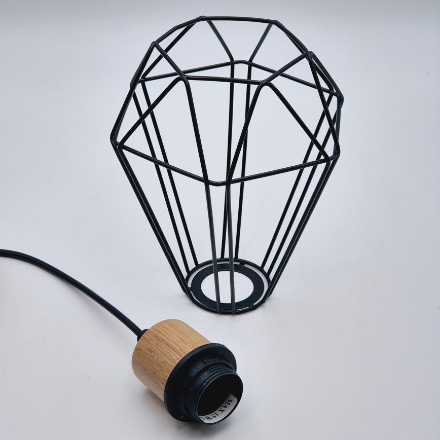 Brilagi - Pakabinamas sietynas WOODY BASKET 3xE27/60W/230V ąžuolas