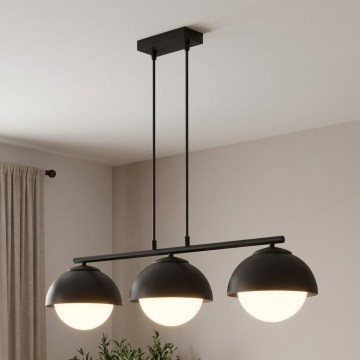BRILAGI - Pakabinamas šviestuvas ant laido COSMO 3xE27/60W/230V juodas