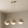 BRILAGI - Pakabinamas šviestuvas ant laido COSMO 3xE27/60W/230V smėlinė/auksinė