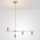 Brilagi - pakabinamas šviestuvas ant laido CRANE 4xGU10/30W/230V smėlio spalvos