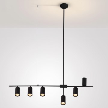 Brilagi - Pakabinamas šviestuvas ant laido CRANE 6xGU10/30W/230V juodas