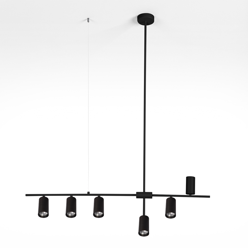 Brilagi - Pakabinamas šviestuvas ant laido CRANE 6xGU10/30W/230V juodas