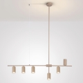 Brilagi - Pakabinamas šviestuvas ant laido CRANE 6xGU10/30W/230V smėlio spalvos