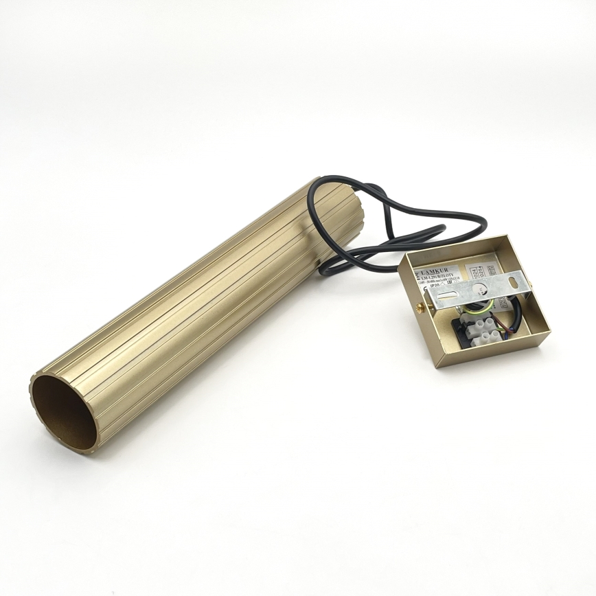 Brilagi - pakabinamas šviestuvas ant laido CRISPINA 1xGU10/10W/230V auksinis