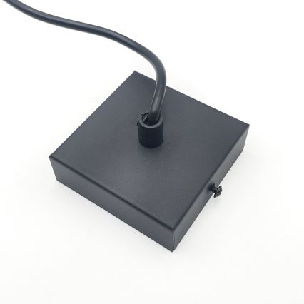 Brilagi - pakabinamas šviestuvas ant laido CRISPINA 1xGU10/10W/230V juodas