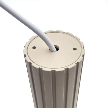 Brilagi - pakabinamas šviestuvas ant laido CRISPINA 1xGU10/10W/230V smėlinė