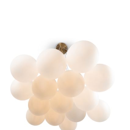 Brilagi - Pakabinamas šviestuvas ant laido GLOBE 15xE14/15W/230V baltas