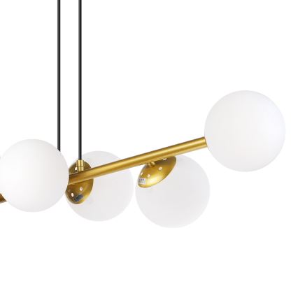 Brilagi - Pakabinamas šviestuvas ant laido MALONY 6xE14/20W/230V auksinis