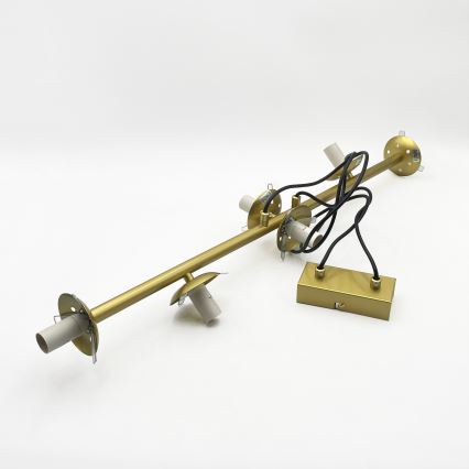 Brilagi - Pakabinamas šviestuvas ant laido MALONY 6xE14/20W/230V auksinis