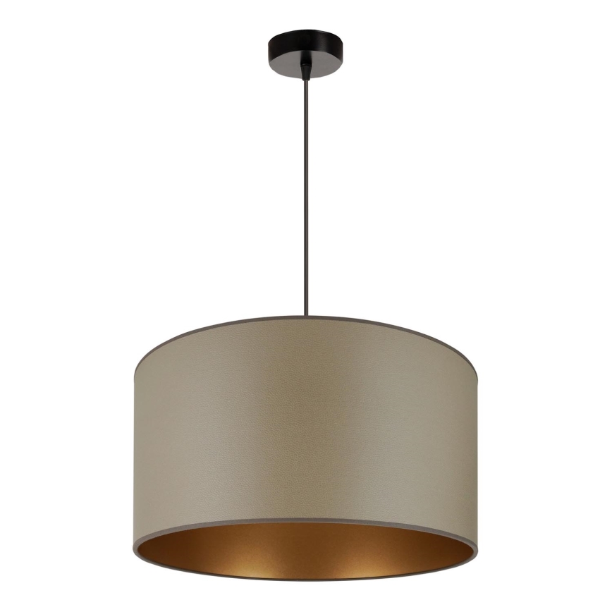 Brilagi - Pakabinamas šviestuvas ant laido OREGON ROLLER VEGE 1xE27/15W/230V skersmuo 45 cm pilkas