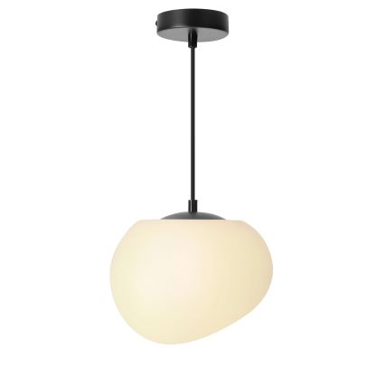BRILAGI - Pakabinamas šviestuvas ant laido PEBBLES 1xE27/40W/230V Ø 20 cm juodas