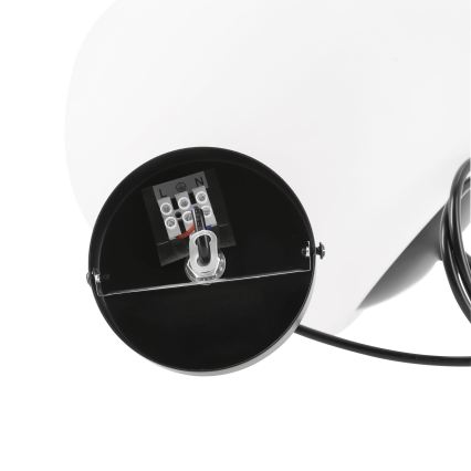 BRILAGI - Pakabinamas šviestuvas ant laido PEBBLES 1xE27/40W/230V Ø 30 cm juodas