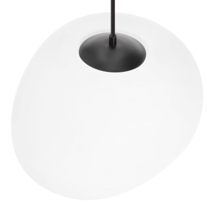 BRILAGI - Pakabinamas šviestuvas ant laido PEBBLES 1xE27/40W/230V Ø 40 cm juoda
