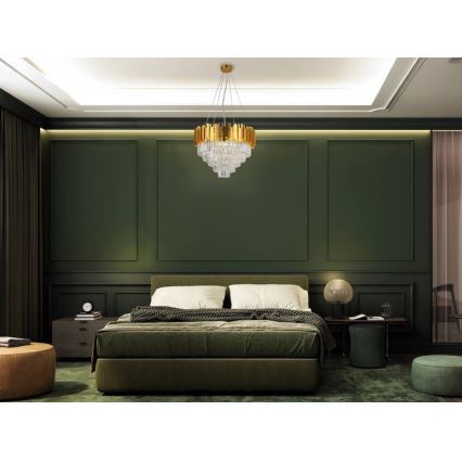 Brilagi - Pakabinamas šviestuvas ant laido PLAZA 9xE14/40W/230V