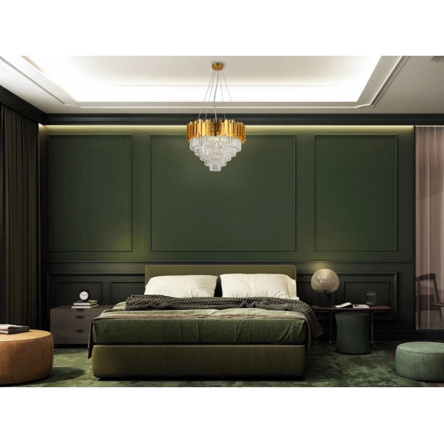 Brilagi - Pakabinamas šviestuvas ant laido PLAZA 9xE14/40W/230V