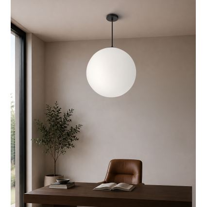 BRILAGI - Pakabinamas šviestuvas ant laido POLOS 1xE27/40W/230V skersmuo 40 cm juodas