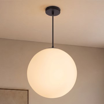 BRILAGI - Pakabinamas šviestuvas ant laido POLOS 1xE27/40W/230V Ø 30 cm juoda
