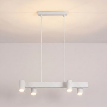 Brilagi - Pakabinamas šviestuvas ant laido SELE 4xGU10/30W/230V balta