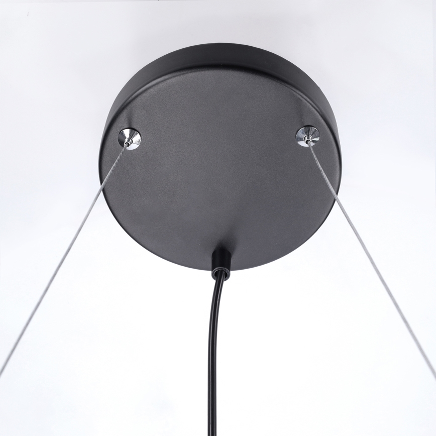BRILAGI - Pakabinamas šviestuvas ant laido SELE 4xGU10/30W/230V juodas