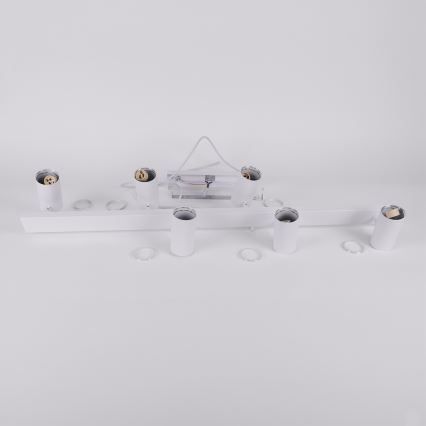 BRILAGI - Pakabinamas šviestuvas ant laido SELE 6xGU10/30W/230V baltas