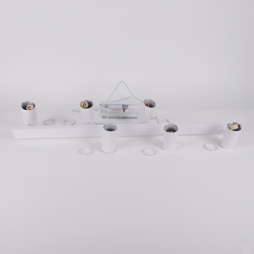BRILAGI - Pakabinamas šviestuvas ant laido SELE 6xGU10/30W/230V baltas