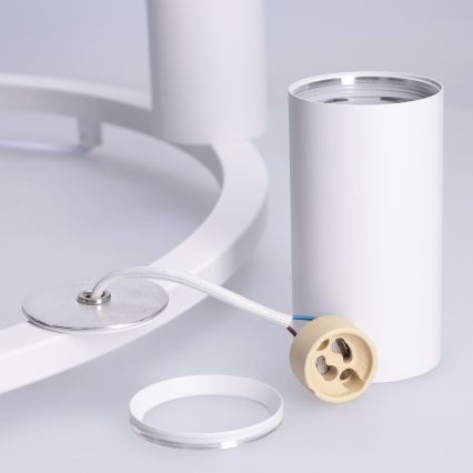 BRILAGI - Pakabinamas šviestuvas ant laido SELE 6xGU10/30W/230V baltas