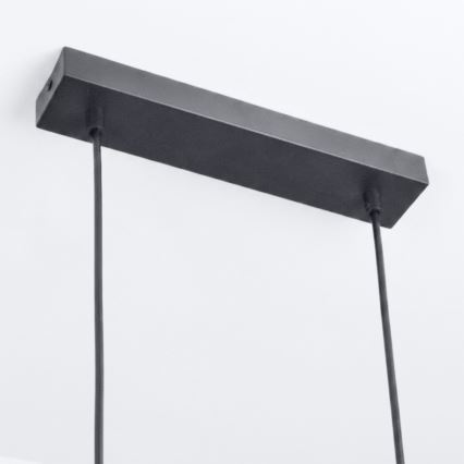 Brilagi - Pakabinamas šviestuvas ant laido SELE 6xGU10/30W/230V juodas