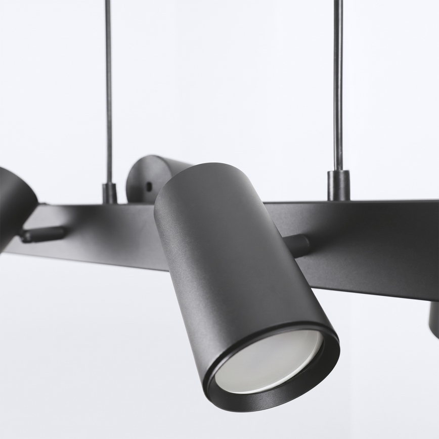 Brilagi - Pakabinamas šviestuvas ant laido SELE 6xGU10/30W/230V juodas