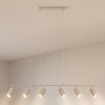 Brilagi - Pakabinamas šviestuvas ant laido SELE 6xGU10/30W/230V smėlio spalvos
