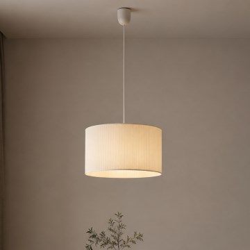 Brilagi - Pakabinamas šviestuvas ant laido SIRIJA MODERN 1xE27/60W/230V, skersmuo 35 cm, kreminės spalvos
