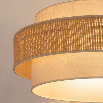 Brilagi - pakabinamas šviestuvas ant laido SPACE 1xE27/60W/230V, skersmuo 40 cm, smėlinė/kreminė