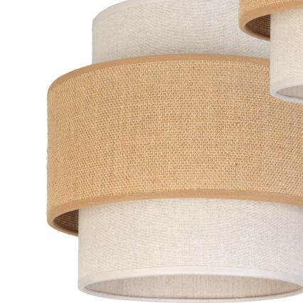 Brilagi - Pakabinamas šviestuvas ant laido SPACE 3xE27/60W/230V skersmuo 40 cm smėlinė/kreminė