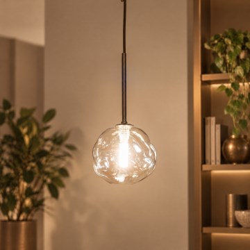 BRILAGI - Pakabinamas šviestuvas ant laido VULCANO 1xG9/8W/230V skersm. 15 cm bronzinė/rūkinė smėlinė