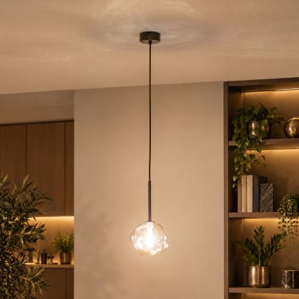 BRILAGI - Pakabinamas šviestuvas ant laido VULCANO 1xG9/8W/230V skersm. 15 cm bronzinė/rūkinė smėlinė