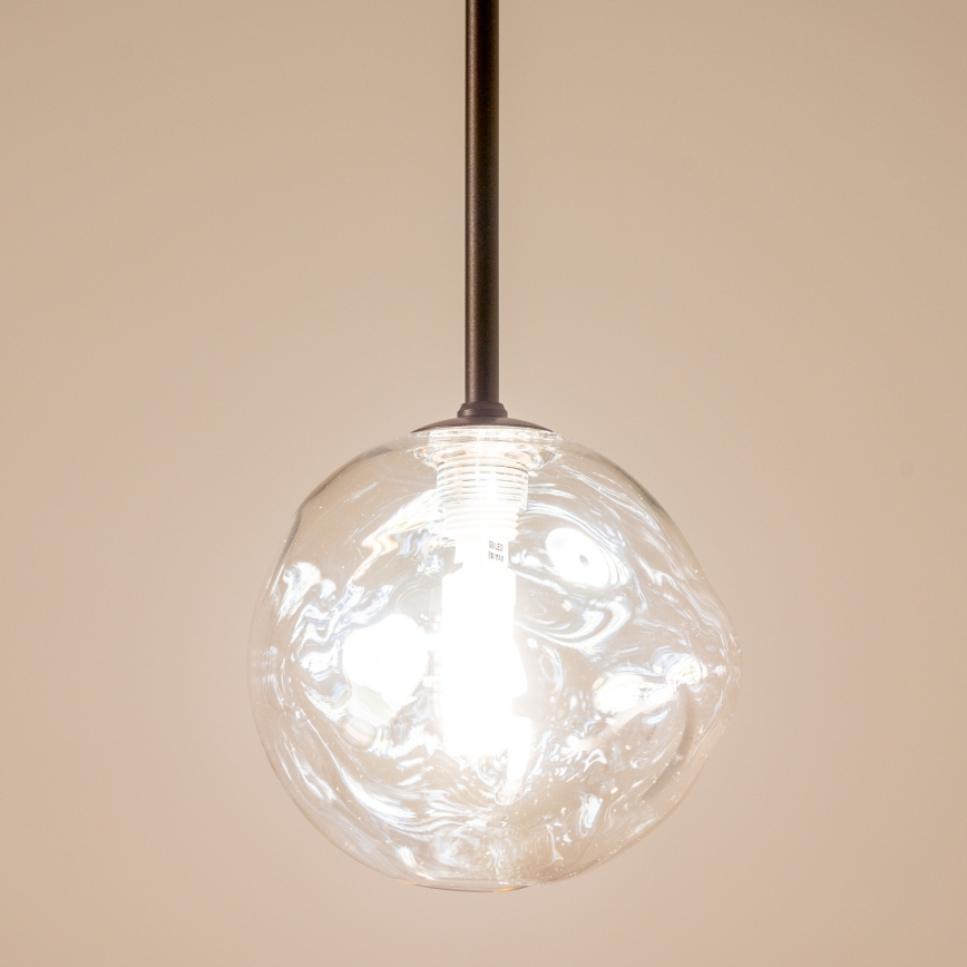 BRILAGI - Pakabinamas šviestuvas ant laido VULCANO 1xG9/8W/230V skersm. 15 cm bronzinė/rūkinė smėlinė