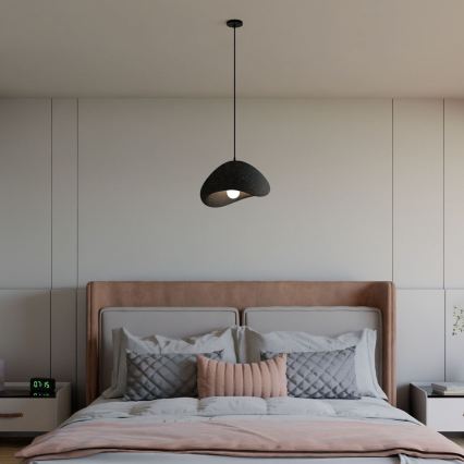 Brilagi - Pakabinamas šviestuvas ant laido WABI SABI 1xE27/40W/230V juodas